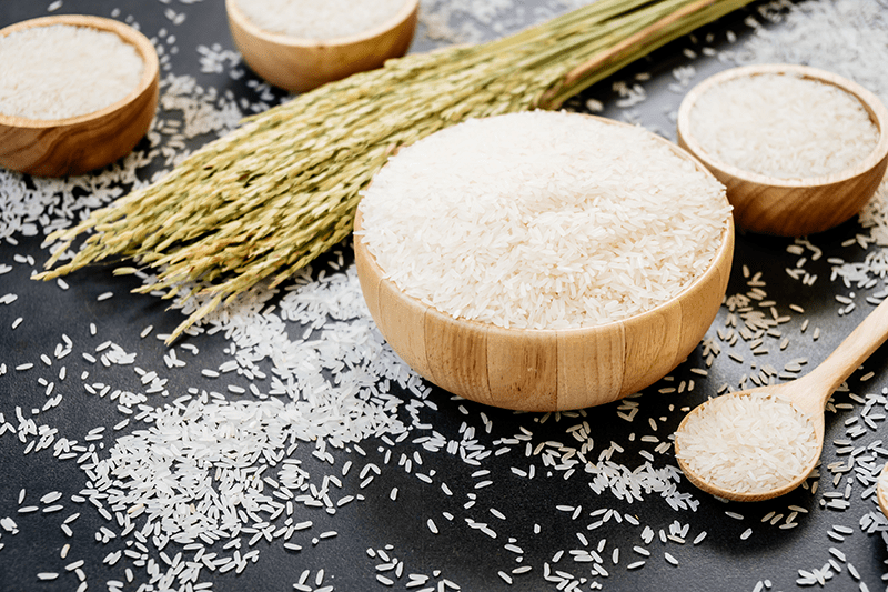 Người bệnh cần bổ sung tinh bột từ gạo hoặc các loại ngũ cốc nguyên hạt