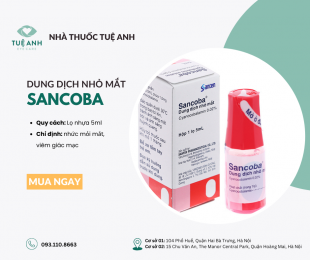 Dung dịch nhỏ mắt Sancoba