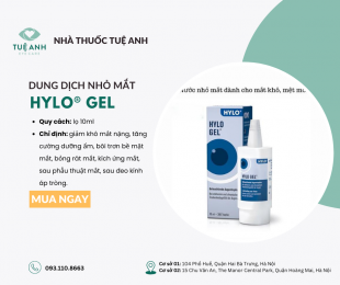 Dung dịch nhỏ mắt Hylo Gel