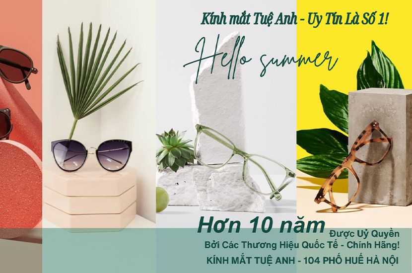 THÁNG 4 - TOP 10 KÍNH MÁT HOT NHẤT DỊP CHÀO HÈ 