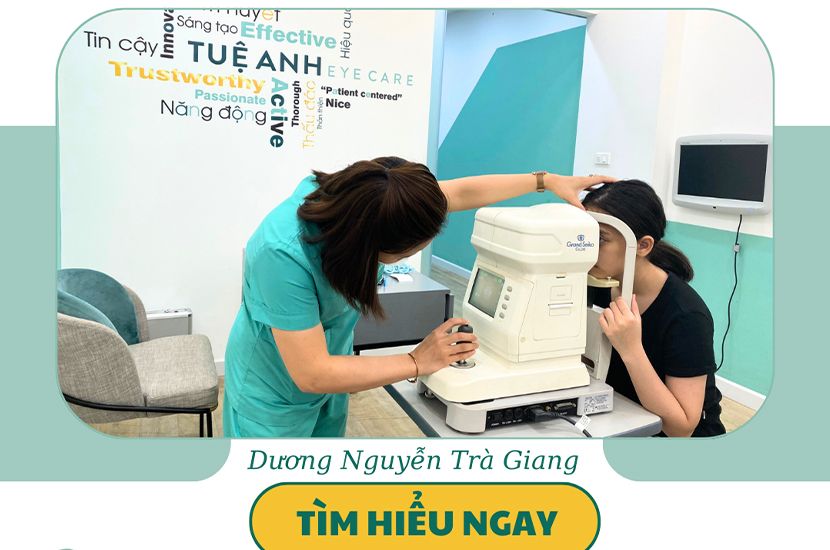 DƯƠNG NGUYÊN TRÀ GIANG ĐỒNG HÀNH CÙNG ORTHO K GIỮ GÌN ĐÔI MẮT SÁNG TRONG