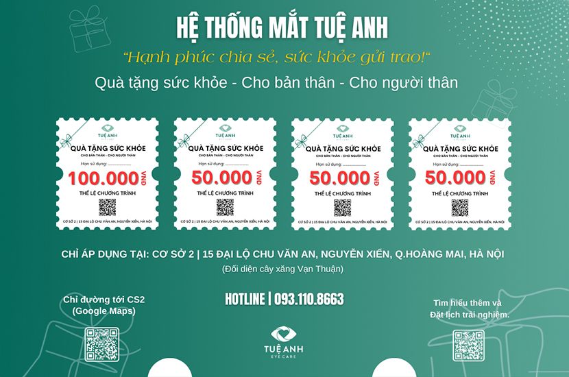 PHÁT HÀNH COUPON : QUÀ TẶNG SỨC KHỎE - CHO BẢN THÂN - CHO NGƯỜI THÂN 