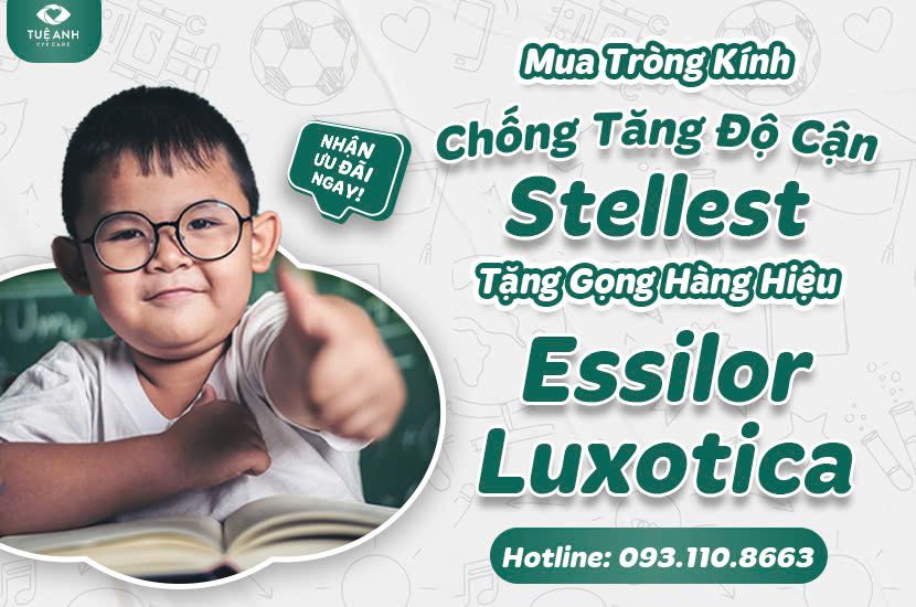 Khuyến mại kính kiểm soát tiến triển cận thị Stellest | T9/2024