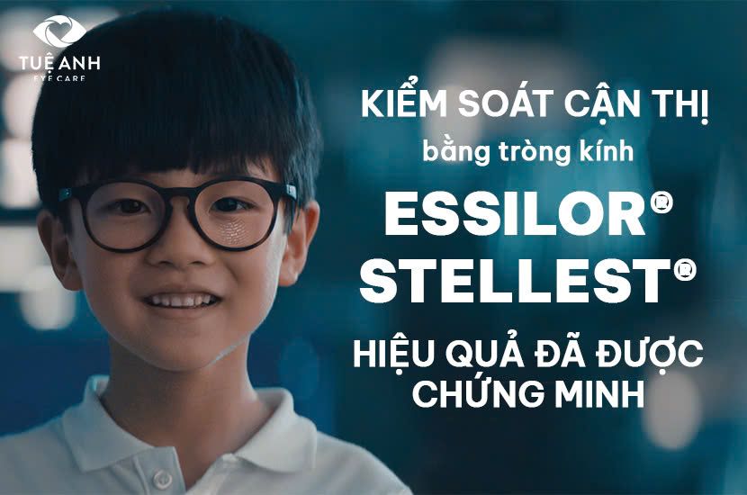 Nghiên Cứu Chứng Minh Hiệu Quả Của Kính Essilor® Stellest® Trong Kiểm Soát Cận Thị