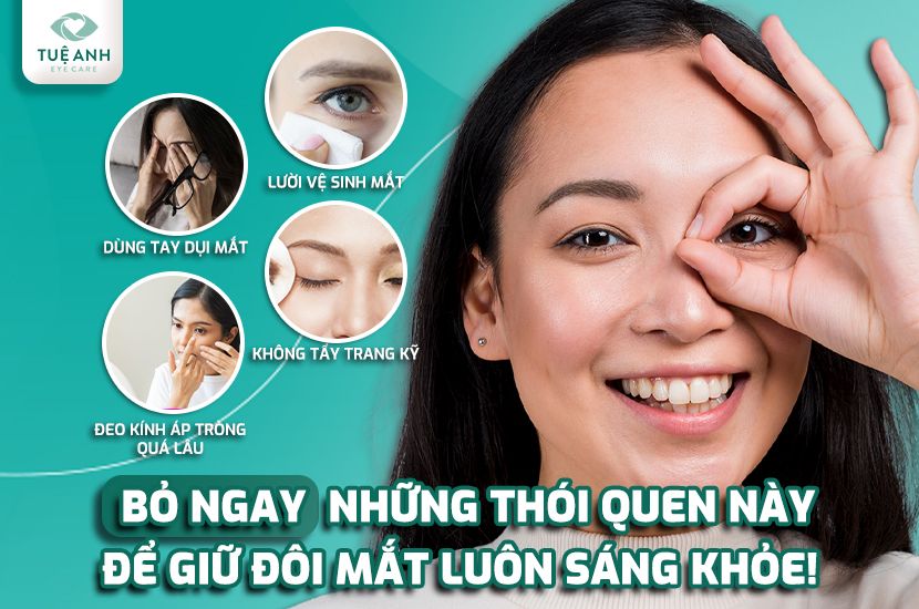 Bỏ ngay những thói quen này để tránh bị viêm bờ mi mắt