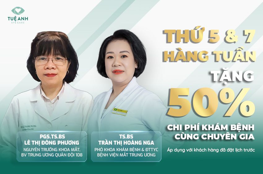 Tuệ Anh trao voucher, tặng món quà sức khỏe - Tặng 50% phí khám cùng chuyên gia