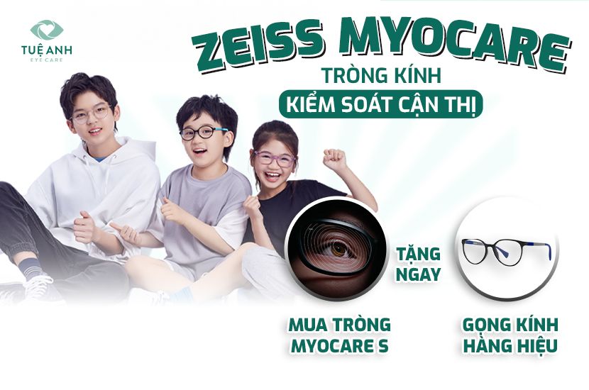 TRÒNG KÍNH KIỂM SOÁT CẬN THỊ ZEISS MYOCARE - GIẢI PHÁP KHOA HỌC CHO ĐÔI MẮT CẬN THỊ CỦA CON