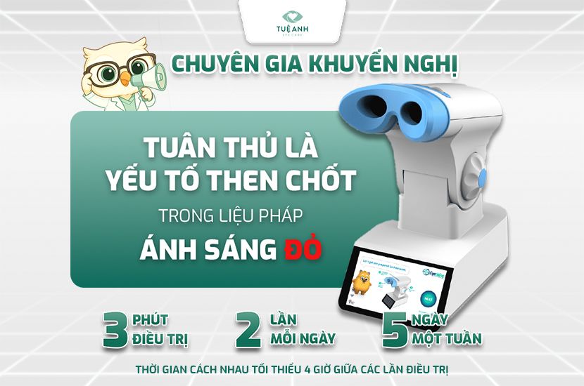 Chuyên gia khuyến nghị: Tuân thủ là yếu tố then chốt trong liệu pháp ánh sáng đỏ