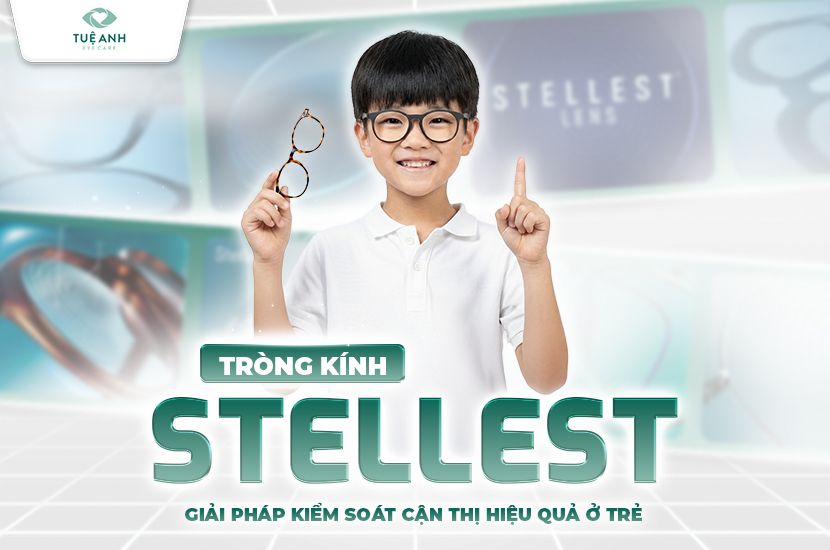 Tròng kính Stellest: Công nghệ đột phá kiểm soát cận thị tiến triển ở trẻ