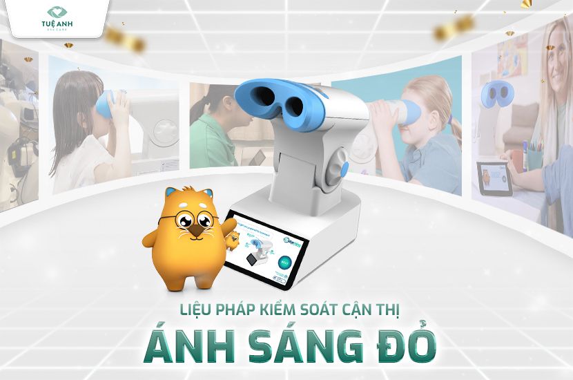 Bùng nổ ưu đãi liệu pháp ánh sáng đỏ: Kiểm soát cận thị lên đến 87,7% - Miễn phí thuê máy 3 tháng đầu!