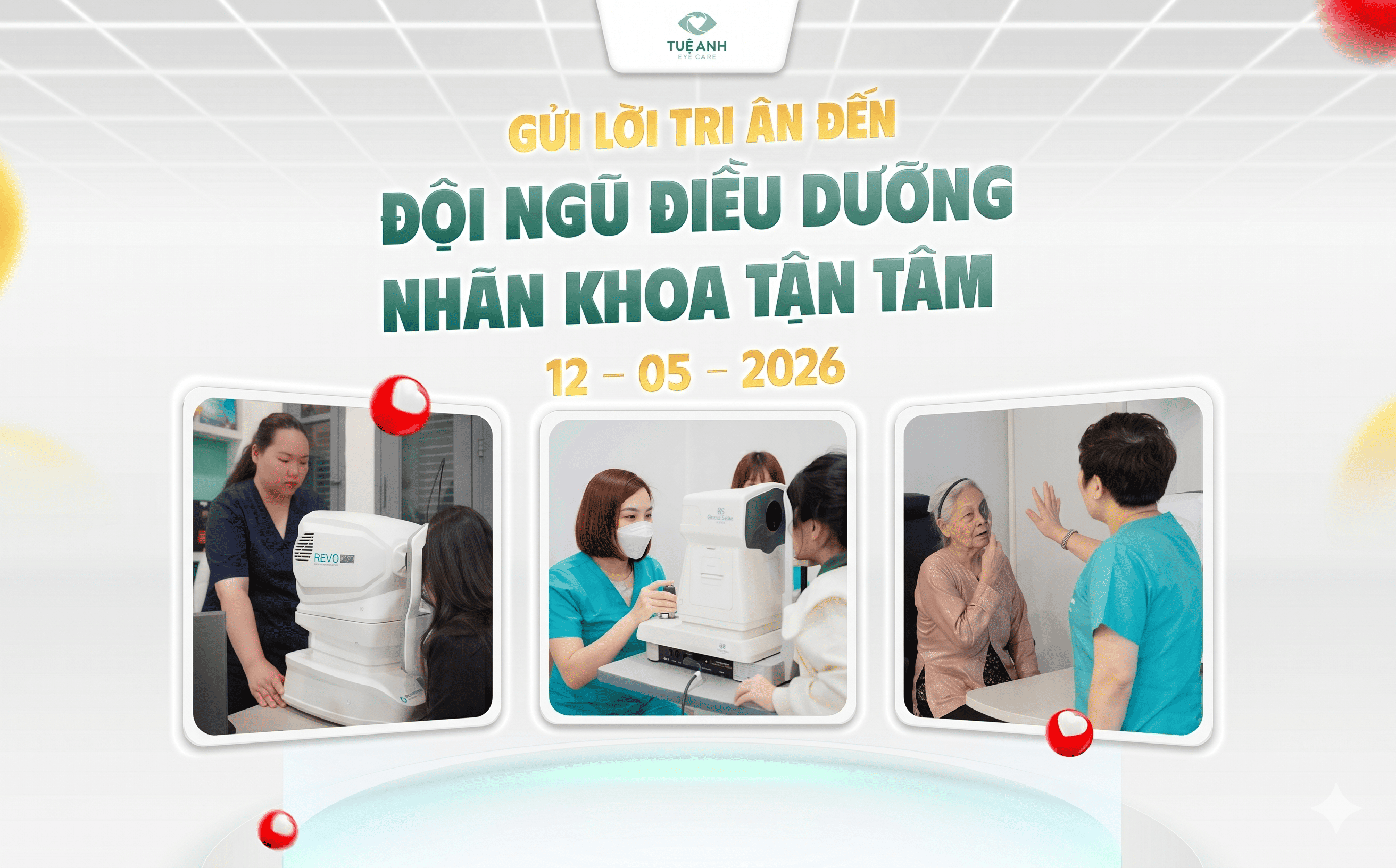Gửi lời tri ân đến đội ngũ Điều dưỡng nhãn khoa tận tâm
