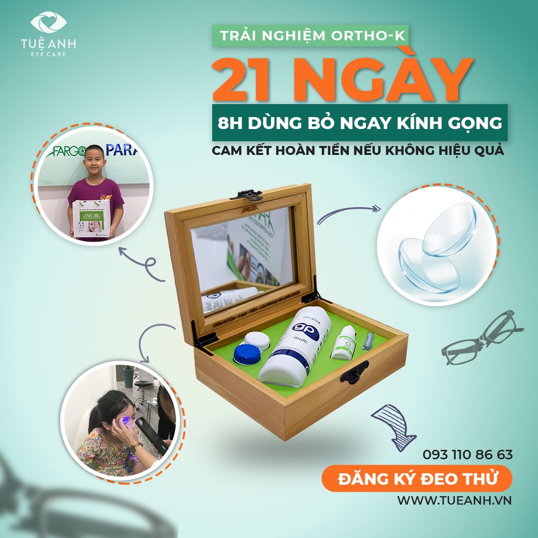 TRẢI NGHIỆM ĐEO THỬ ORTHO-K 21 NGÀY