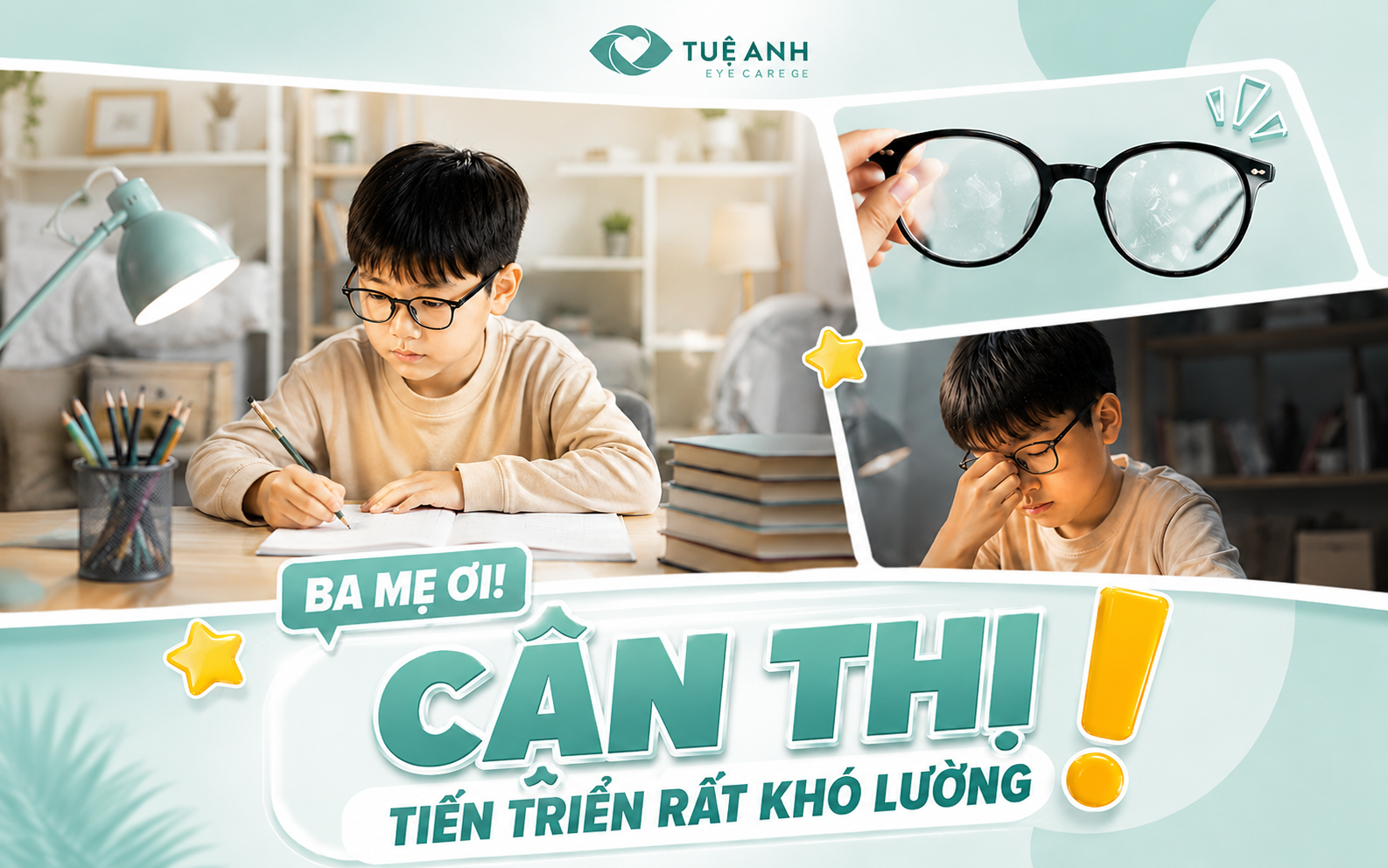 Cận thị tăng độ không ngừng: Các giải pháp kiểm soát cận thị hiệu quả cho trẻ 