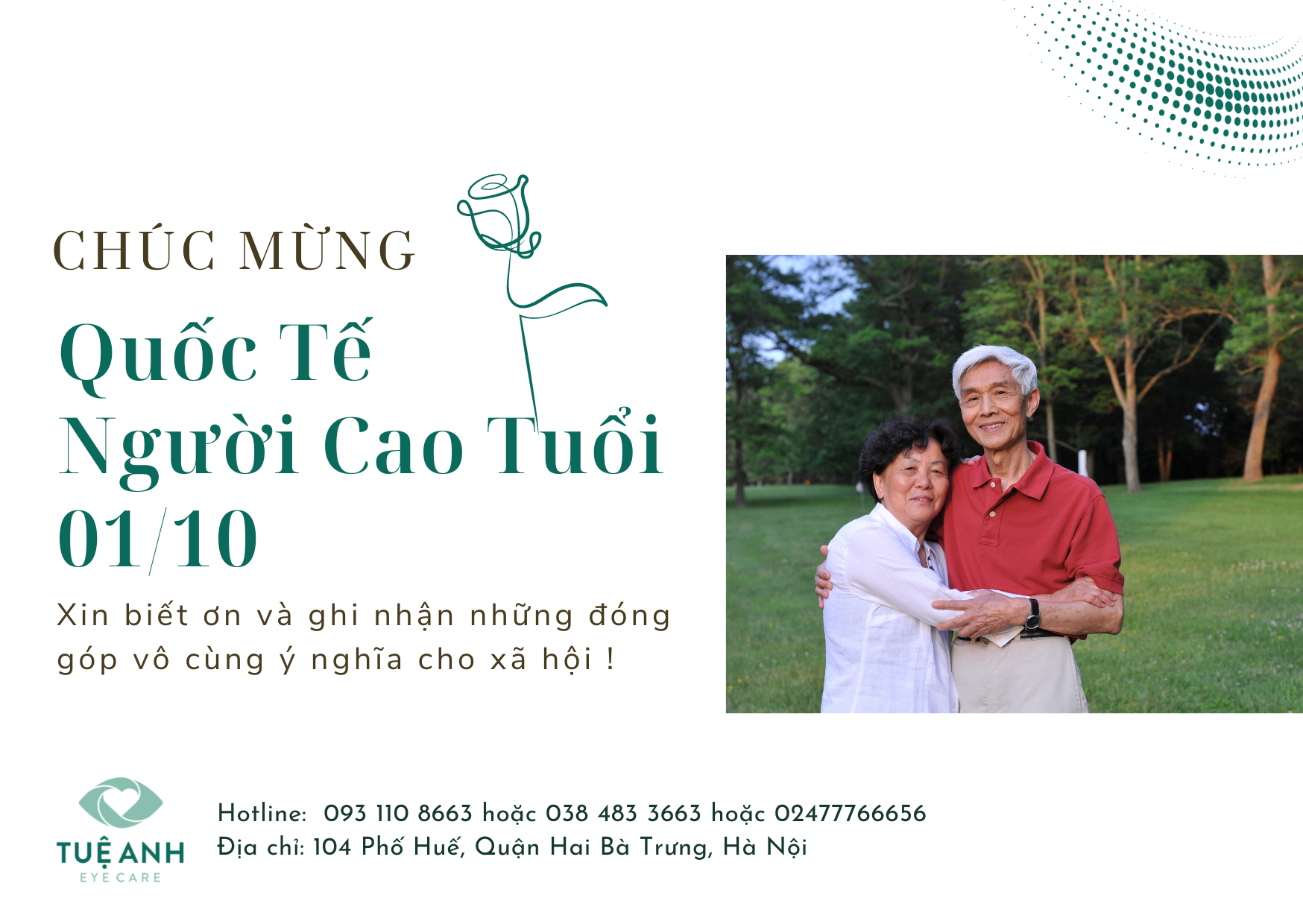 Chúc mừng ngày Quốc tế người cao tuổi 01/10